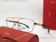 High-end Replica Cartier Santos Silver Eyeglasses Wooden leg EYE00057 (3)_th.jpg